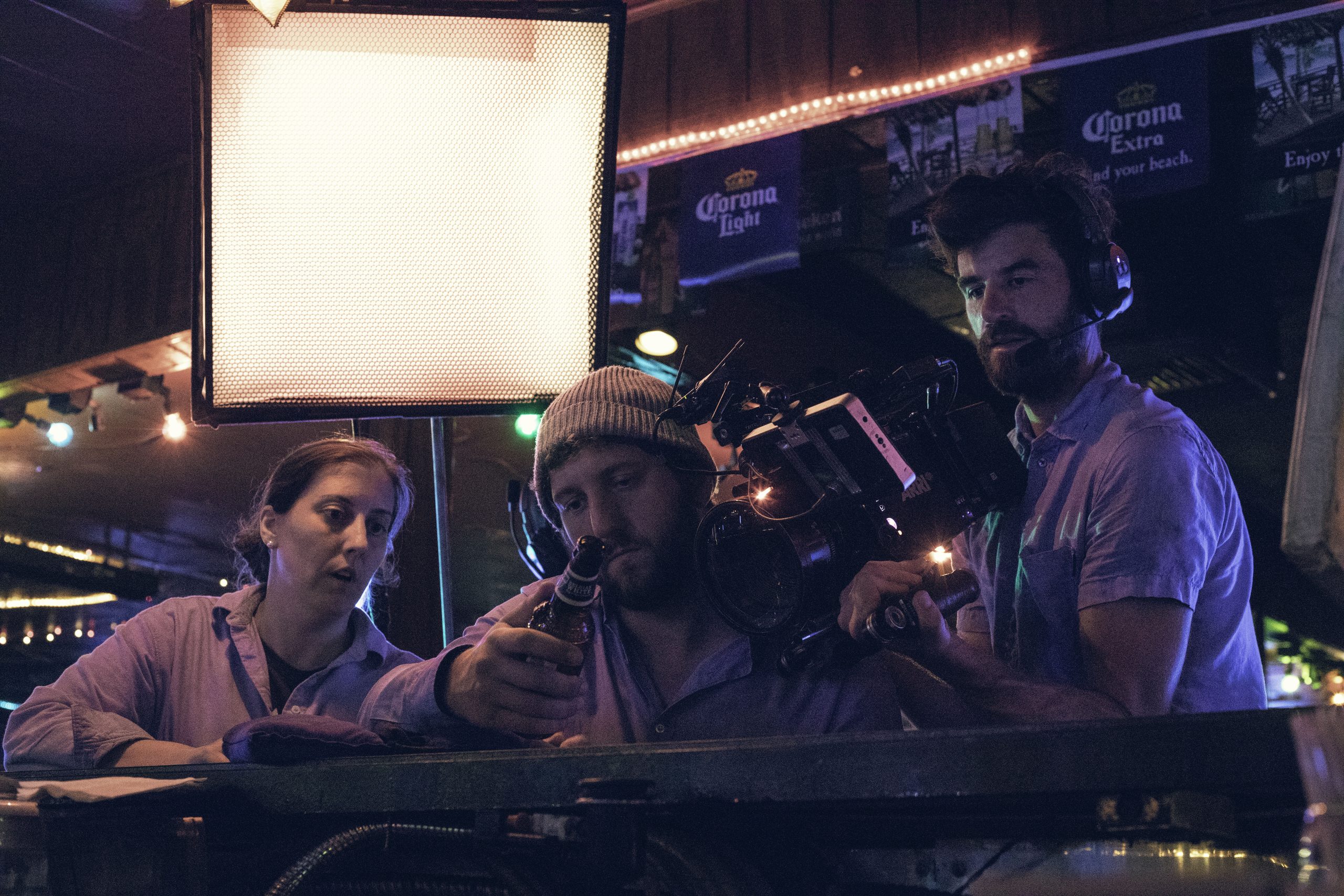 On set — Black Hat