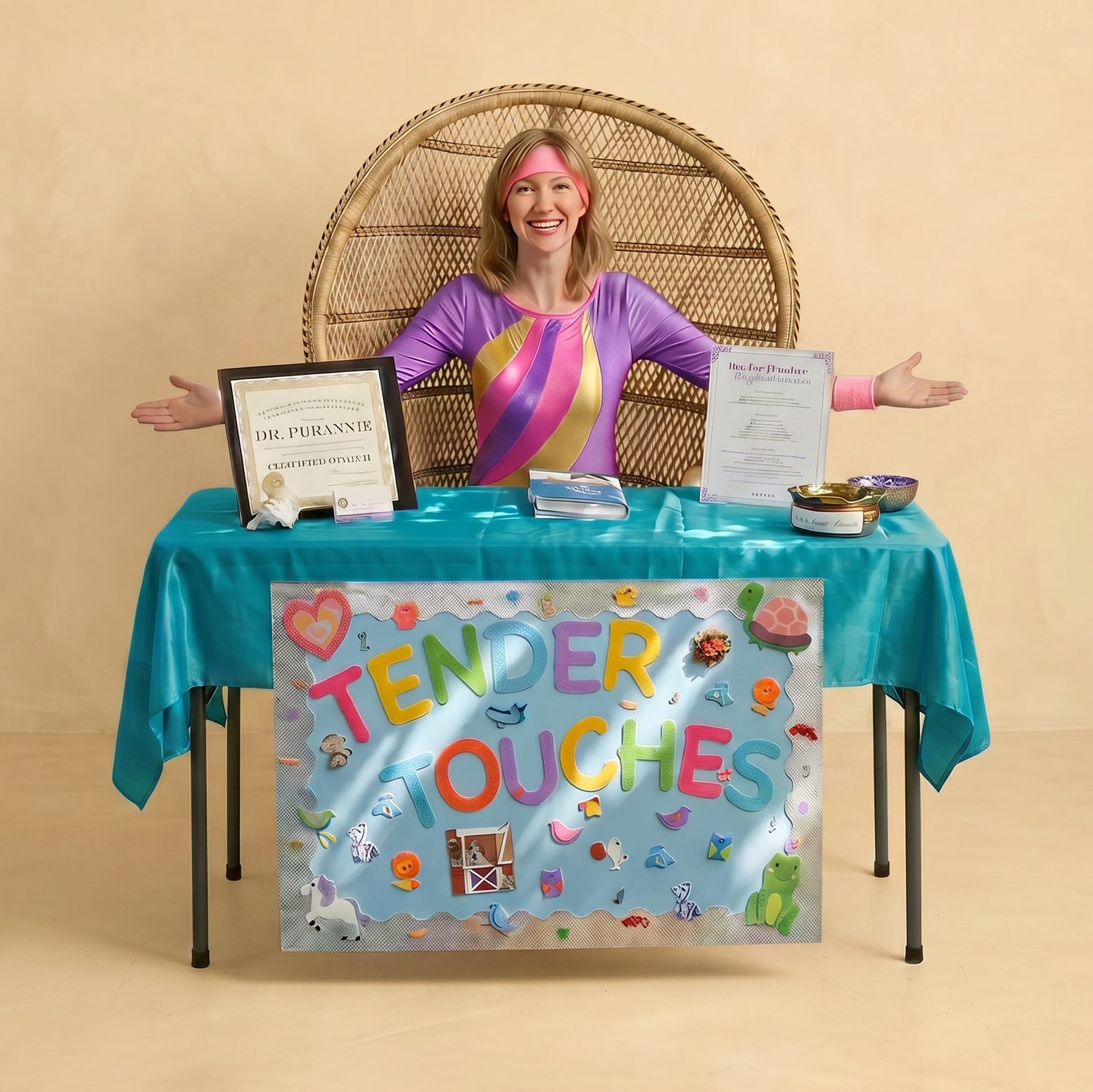 Tender Touches table